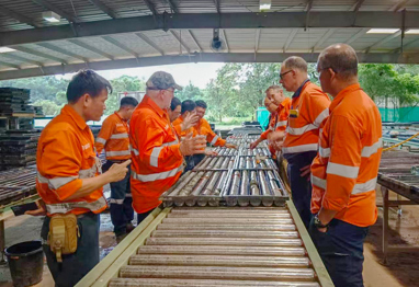 LXML Successfully Convened the Geological Exploration Seminar at the Sepon Gold and Copper Mine